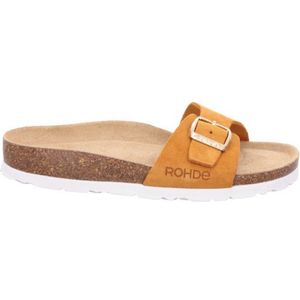 Rohde - Foggia 6227 - Damesslipper - Petrol - Hoogwaardig Leer