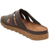 Zomerschoen - Kaki - Leer - Zacht Voetbed - Open Neus