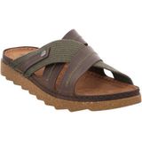 Zomerschoen - Kaki - Leer - Zacht Voetbed - Open Neus