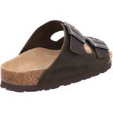 Zomerschoen - Lichtbruin - Leer - Open Neus - Gespen Sluiting