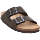 Zomerschoen - Lichtbruin - Leer - Open Neus - Gespen Sluiting