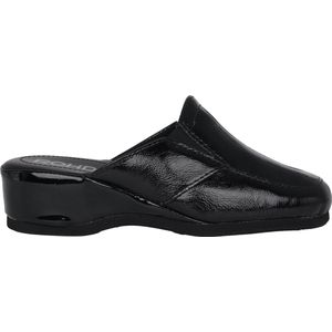 Rohde Mandal - Dames Slof - Zwart - 100% Leren Voering