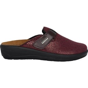 Rohde Catania - Dames Slof - Paars - Antislipzool - Verstelbare Klittenbandsluiting