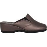 Rohde Mandal - Dames Slof - Zwart - 100% Leren Voering