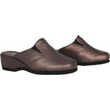 Rohde Mandal - Dames Slof - Zwart - 100% Leren Voering