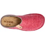 Rohde Lucca-D - Dames Slof - Roze - Leren Voetbed - Vilt Zool