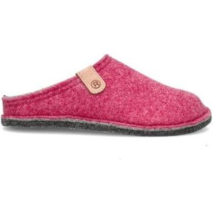 Rohde Lucca-D - Dames Slof - Roze - Vilt - Verwisselbaar Voetbed