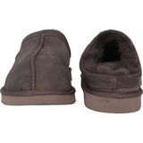 Rohde Livigno - heren slof - bruin - Antislipzool - Ademend Wol