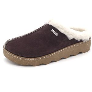 Harry Potter Hausschuhe für Damen - Hogwarts Slipper Puschen Schlappen Pantoffeln Bordeaux Rot