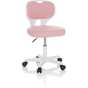 hjh OFFICE - KIDDY TOP W 736425 - Bureaustoel - Roze - Stof