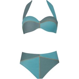 Opera - Bikini ""Tropical Oase"" - Turkoois - 40A