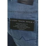 Alberto Pipe Jeans donkerblauw, Effen