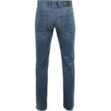 Alberto Pipe Jeans donkerblauw, Effen