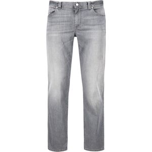 Alberto - Pipe Broek Grijs - Heren Regular-fit