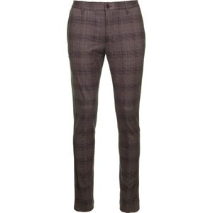 Alberto - ROB - Chino Broek - Ruit - Slim Fit