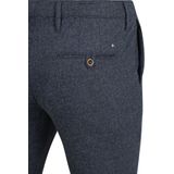 Alberto - Chino - Blauw Gemêleerd - Wolmix