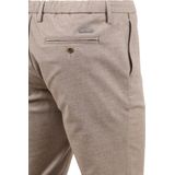 Alberto JUMP Broek beige, Effen