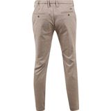 Alberto JUMP Broek beige, Effen