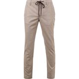 Alberto JUMP Broek beige, Effen