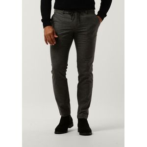 Alberto Broek JUMP Flanel Look Grijs Slim Fit