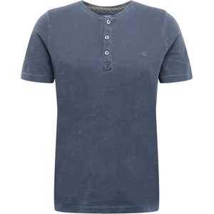Camel Active T-Shirt - Night Blue - Biologisch Katoen