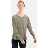 Camel Active - Longsleeve - Gevlekt - Katoen - Casual Stijl