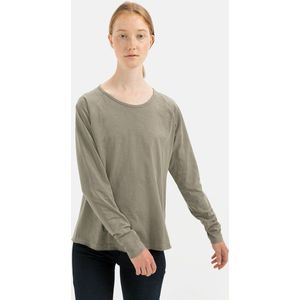 Camel Active - Longsleeve - Gevlekt - Katoen - Casual Stijl