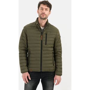 Camel Active jas groen kort model gewatteerd