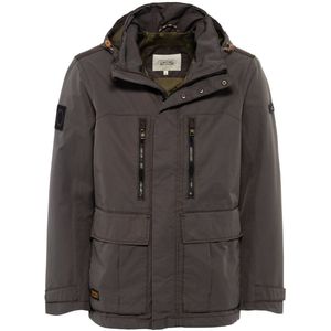 Camel Active - Jas - Grijs - Katoen/Polyester Mix
