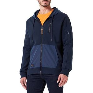 camel active Heren 409401/7W12 Vest, nachtblauw, S