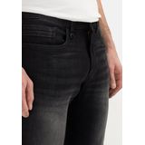 camel active - Madison - Slim Fit Jeans - Donkergrijs - 5-pocketsmodel