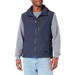 camel active Heren 460280/7O15 Vest, Night Blue, 58