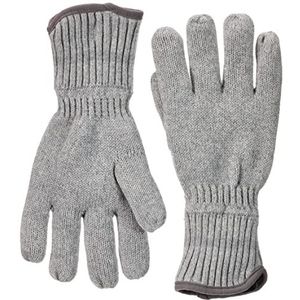 camel active Gebreide handschoenen voor heren, Cloudy Grey, XL
