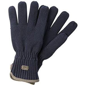 camel active Gebreide handschoenen voor heren, nachtblauw, L