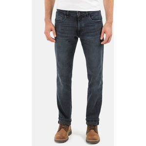 camel active regular fit Houston Stretch Jeanshose Broek heren,Dunkelblau (Night Blue),33W / 30L