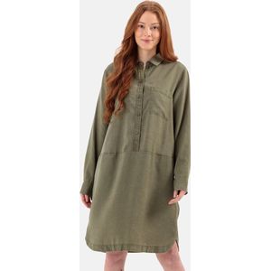 Camel Active - Jurk - Camel - Lyocell - Regular Fit