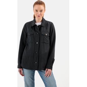 Camel Active Womenswear Dames 320630/1411 Jacket, Caviar, 40, caviar, 40