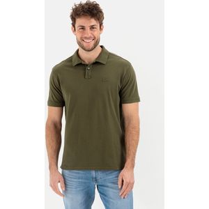 Regular fit poloshirt met logostitching