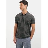 Camel Active - Polo - Grijs - Katoen