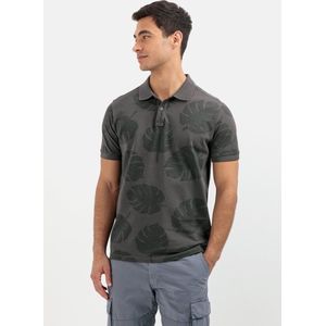 Camel Active - Polo - Grijs - Katoen