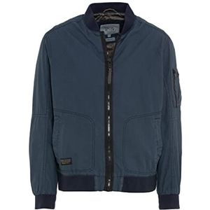 camel active Heren 430410/1O58 Blouson, Night Blue, 30, nachtblauw, 30