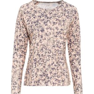 camel active Shirt met lange mouwen in Organic Cotton - Maat womenswear-S - Grijs