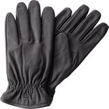 camel active Heren Matter Lederhandschuh Mittens, Schwarz, L, zwart, L