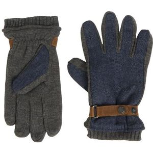camel active Materiaalmix handschoen wanten voor heren, Donkerblauw, M