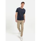 camel active Basic T-shirt van duurzame organic cottonenswear - Donkerblauw