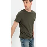 Heren T-shirt - Korte Mouwen - Wit - Biologisch Katoen