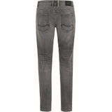 Jeans - Graphite Gray - Met Patches - Steekzakken - Stretch