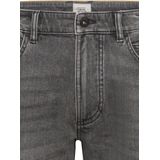 Jeans - Graphite Gray - Met Patches - Steekzakken - Stretch