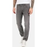 Jeans - Graphite Gray - Met Patches - Steekzakken - Stretch