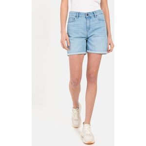 camel active Relaxed Fit Jeans Shorts - Maat womenswear-28IN - Licht Blauw